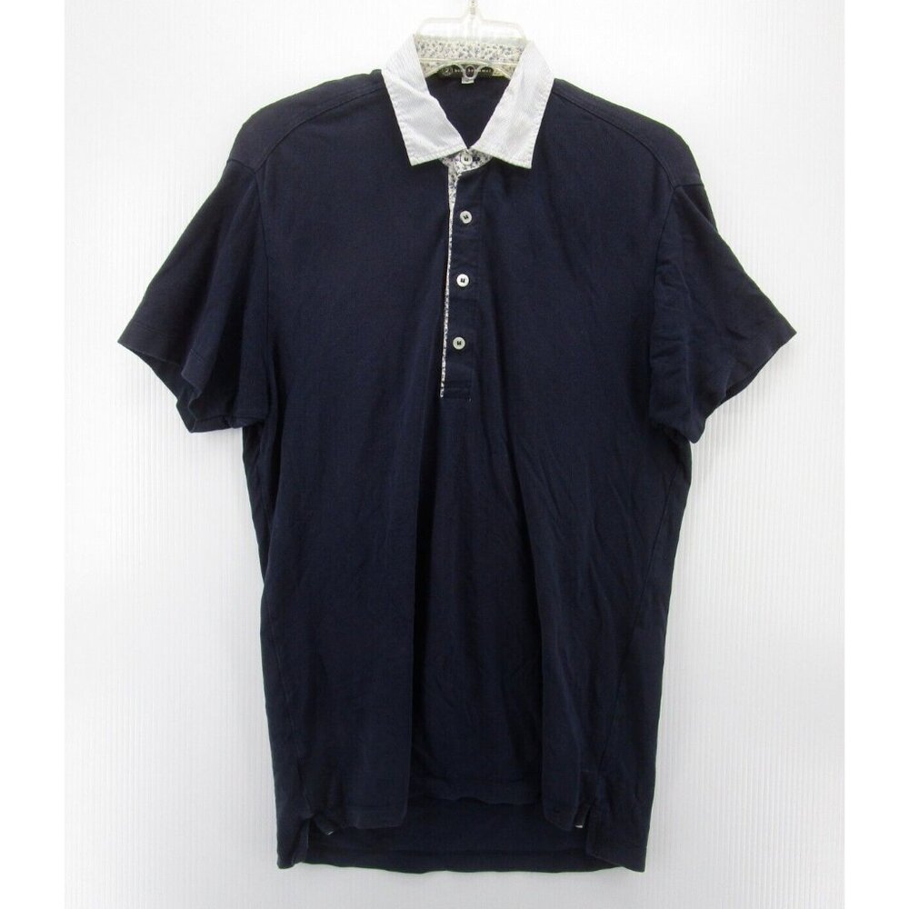 VINTAGE Beau Brummel Polo Shirt Small Golf Rugby Pullover Preppy *
